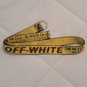 Off White Belt (Women Medium)